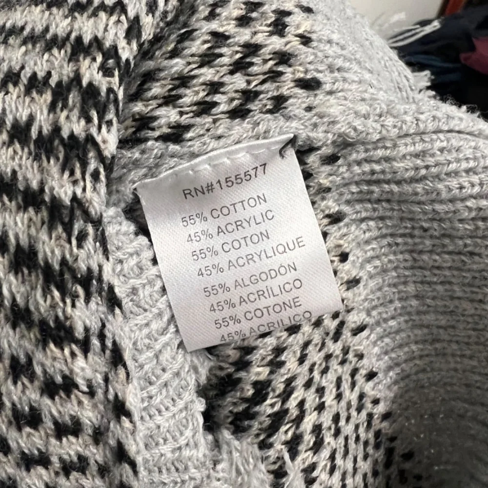 miracle leopard distressed frayed sweater - Picture 4 of 4